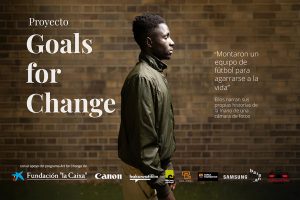 Goals for Change by Ofelia de Pablo and Javier Zurita. Art for Change La Caixa